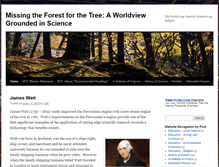 Tablet Screenshot of missingtheforest.com